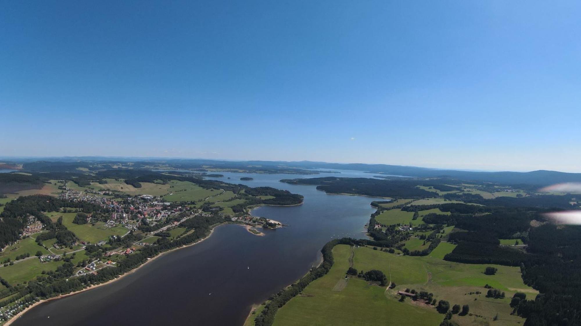 Apartmany U Srdce Vltavy Horní Planá Exteriör bild
