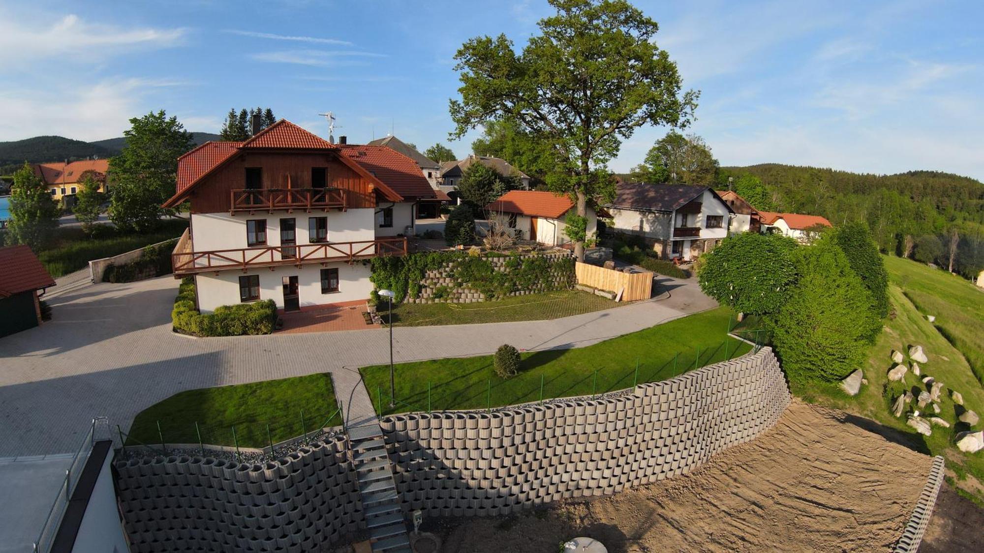 Apartmany U Srdce Vltavy Horní Planá Exteriör bild