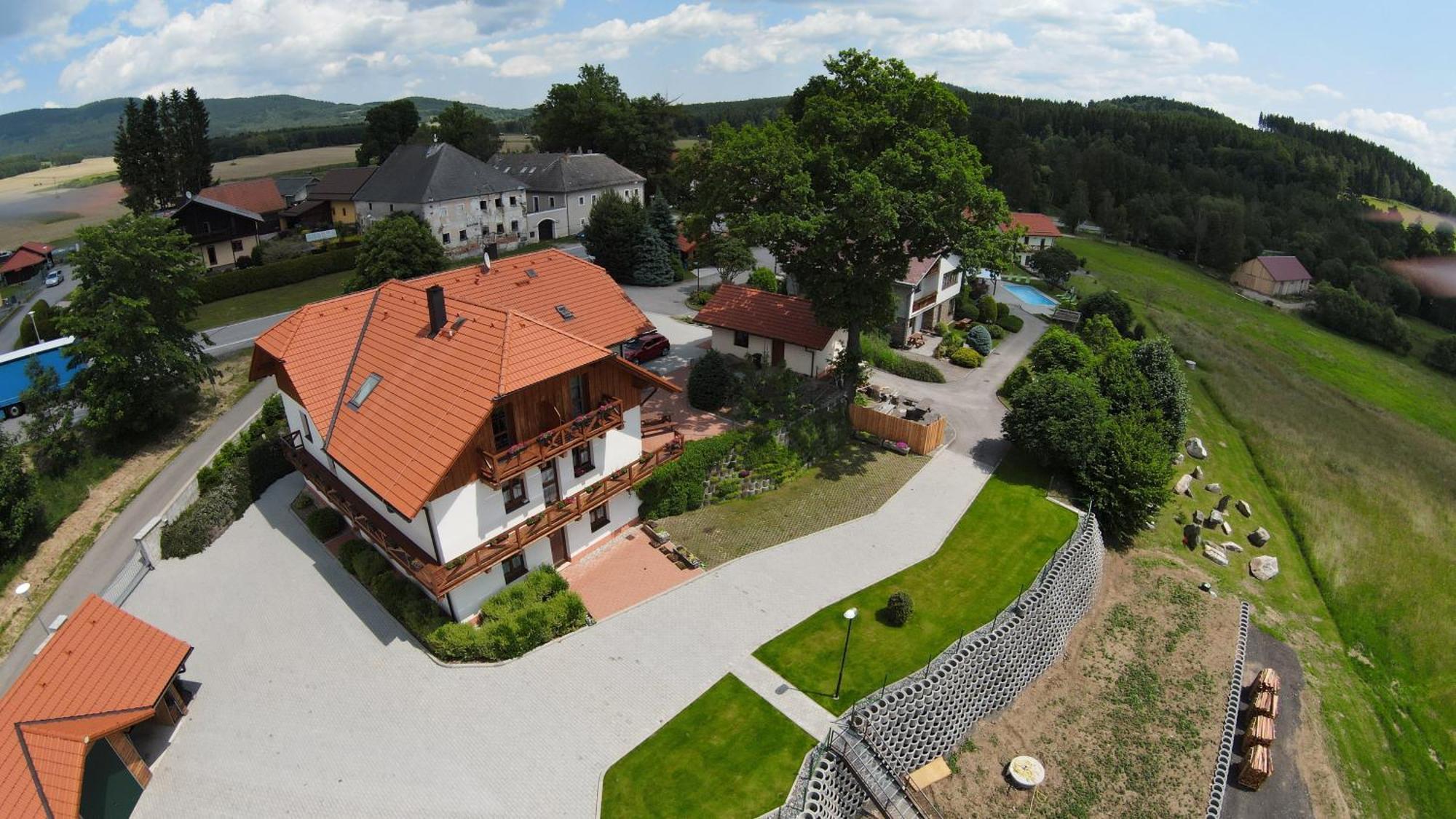 Apartmany U Srdce Vltavy Horní Planá Exteriör bild